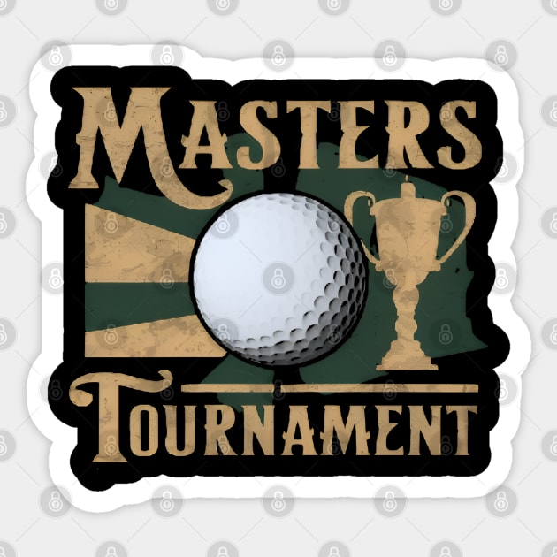 masters tournament golf competition Sticker by CreationArt8